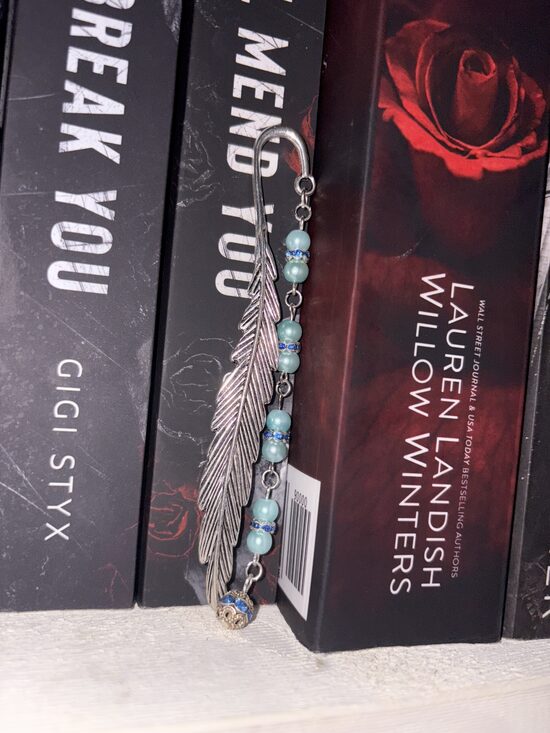 Bokmärke stort metall