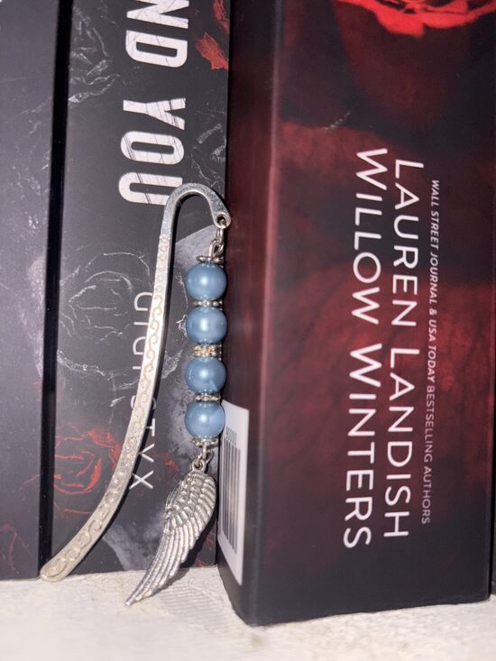 Bokmärke metall liten